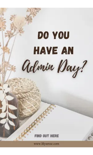 Do you have an admin day