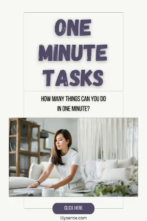 How many things can be done in one minute