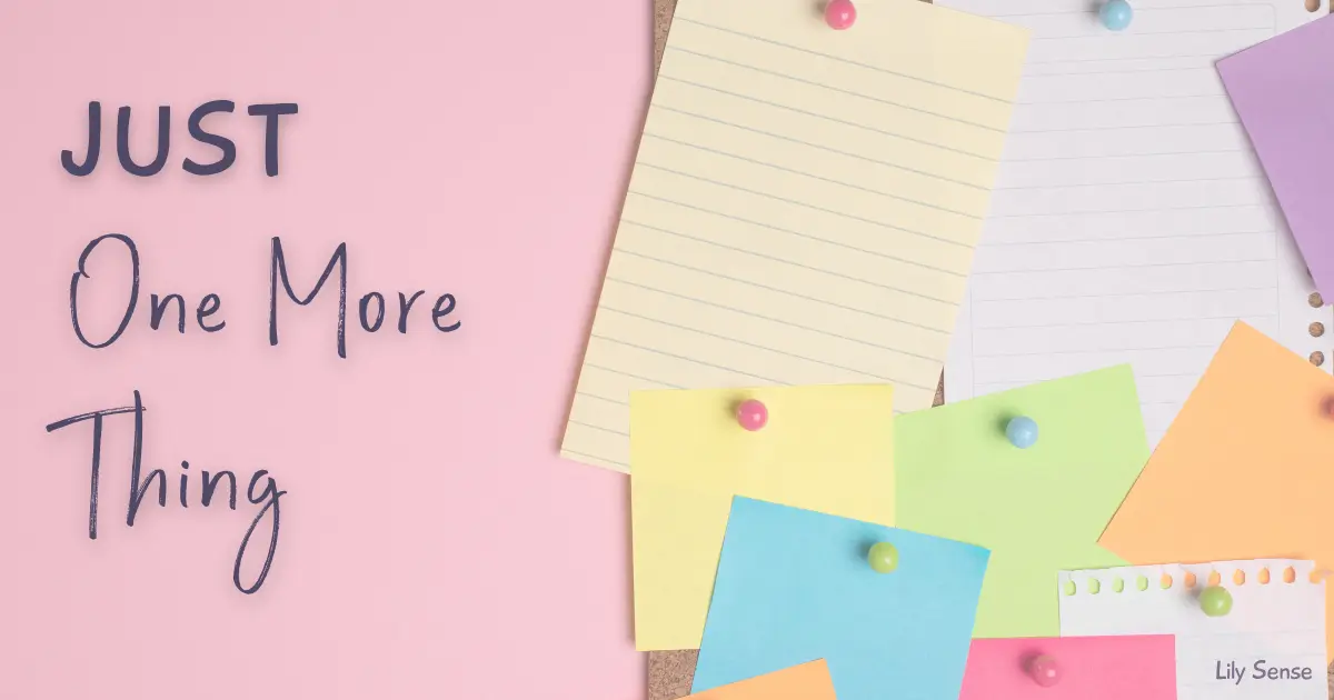 Just one more thing. The pros and cons of it.