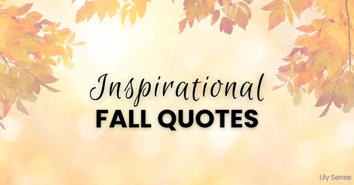 inspirational fall quotes