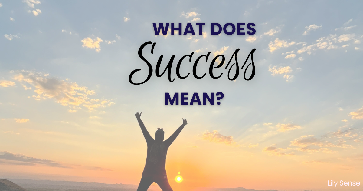 What does success mean